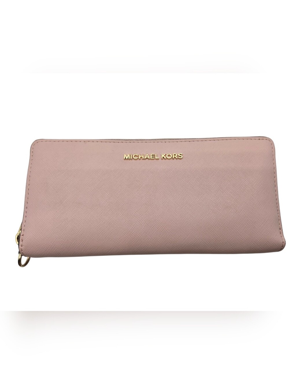 Michael Kors Powder Pink Saffiano Leather Wallet